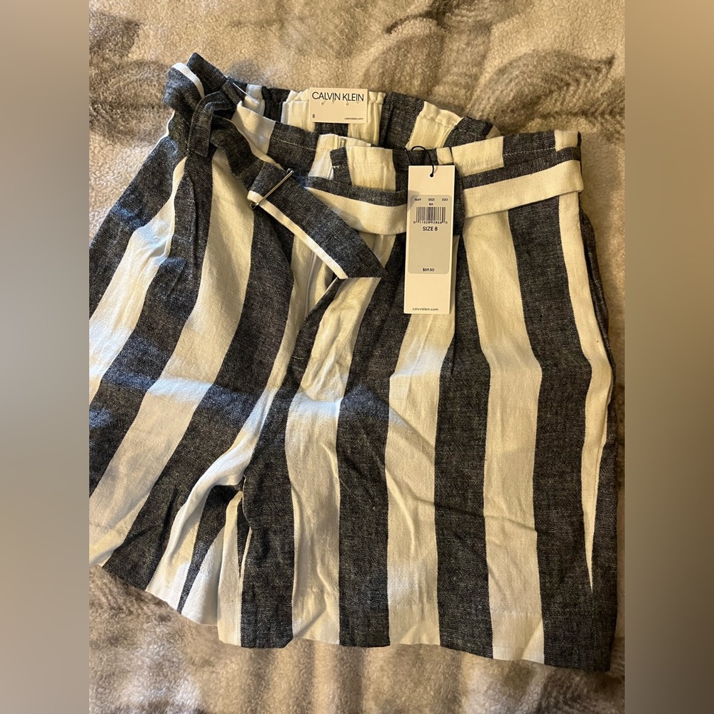 High waisted shorts , Calvin Klein, NEW